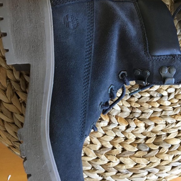 Timberland 6" suede blue Waterproof Unisex boot - Picture 6 of 6